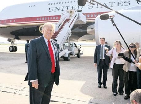 Trump servetini 3'e katlamış