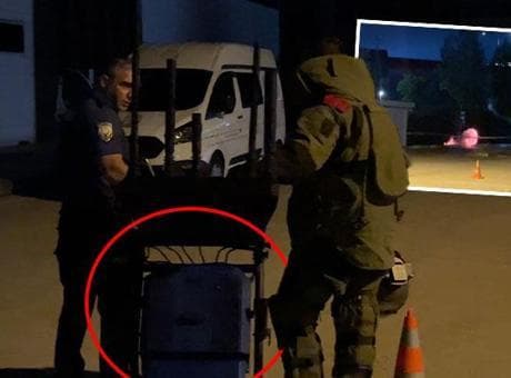Çorum otogarında bomba paniği! Şüpheli valiz fünyeyle patlatıldı