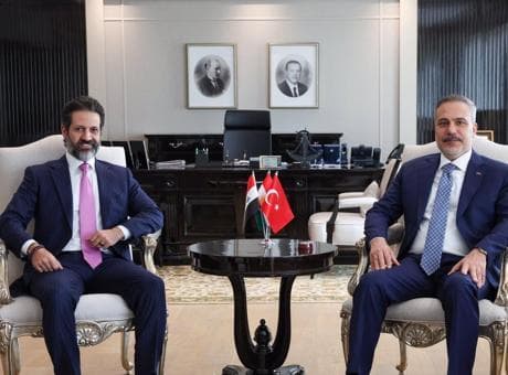 Dışişleri Bakanı Hakan Fidan, IKBY Başbakan Yardımcısı Talabani’yi Ankara'da kabul etti