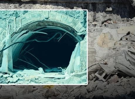 Zonguldak'ta bina yıkımında 2. Dünya Savaşı'ndan kalma sığınak bulundu