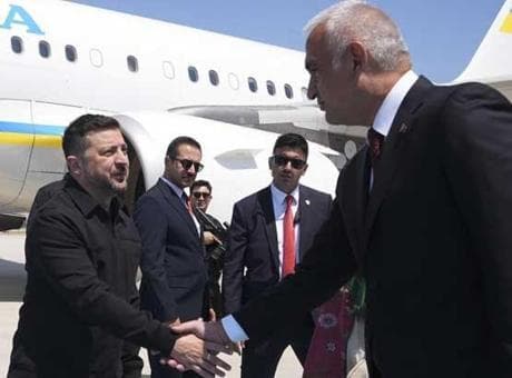 Ukrayna Cumhurbaşkanı Zelenskiy Ankara'da