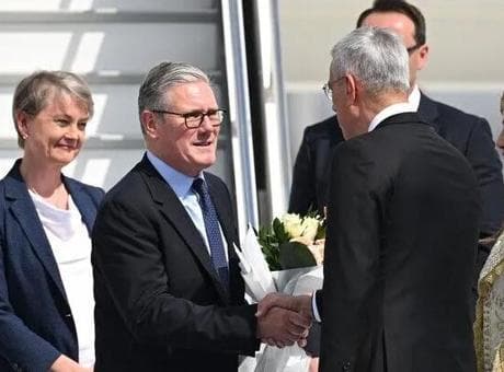 İngiltere Başbakanı Keir Starmer Ankara'ya geldi