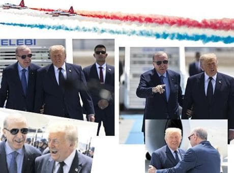Samimi görüşmede sıcak mesajlar