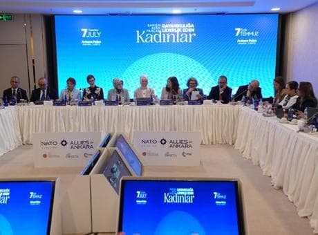 AK Parti Genel Merkez Kadın Kolları'ndan NATO Zirvesi'nde çağrı! 'Uçurumu kapatmak için üç temel değişime ihtiyaç var'