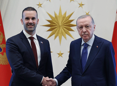Ankara'da diplomasi sürüyor! Cumhurbaşkanı Erdoğan, Karadağ Başbakanı Spajic'i kabul etti