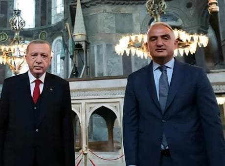 Ayasofya'nın yeniden ibadete açılışının 6. yılına özel paylaşım
