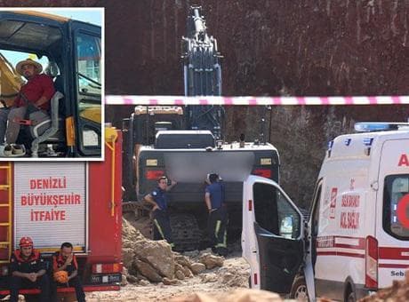 Denizli'de inşaat kazısında facia! İş makinesinden indi, tonlarca toprağın altında kaldı