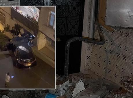 Gaziosmanpaşa’da otomobil doğal gaz kutusuna çarptı! 3 katlı bina tahliye edildi