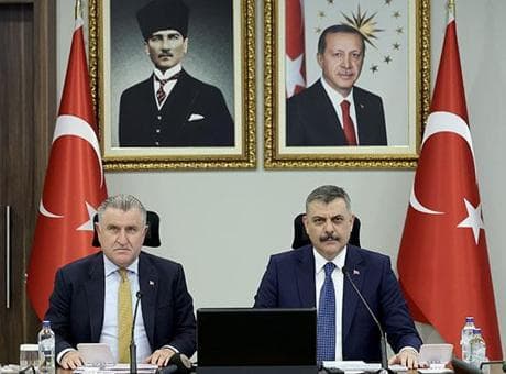 Bakanlar Çiftçi ile Bak, Spor Güvenliği Toplantısı’nı gerçekleştirdi