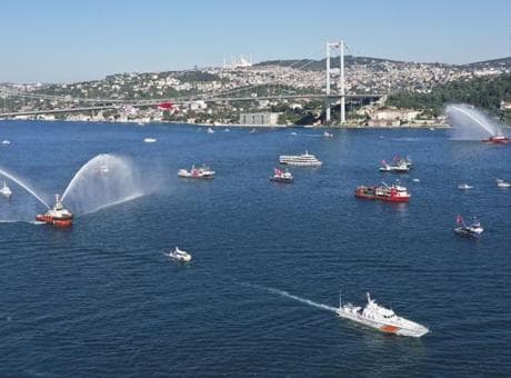 15 Temmuz’un 10. yılında İstanbul Boğazı’nda görkemli tören! 253 gemiyle deniz korteji