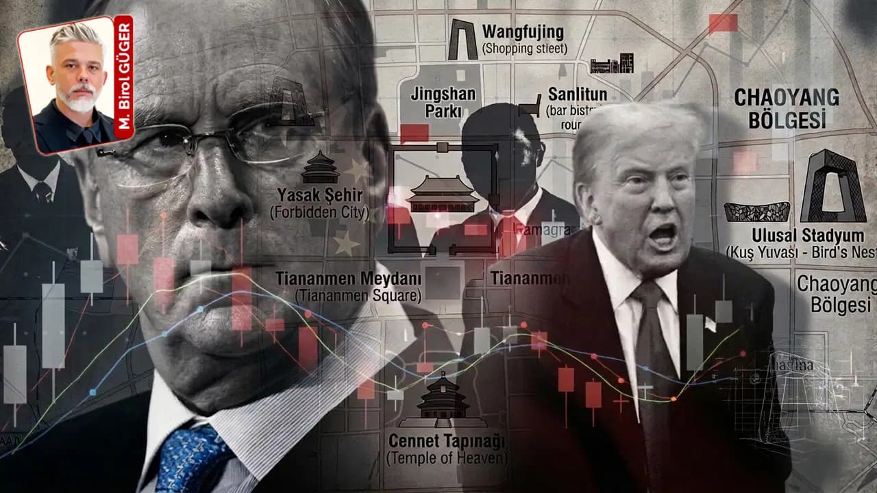 Trump'tan Çin'e 'patronlar' çıkarması... Bu defa Air Force One'da kimler, masada neler var?