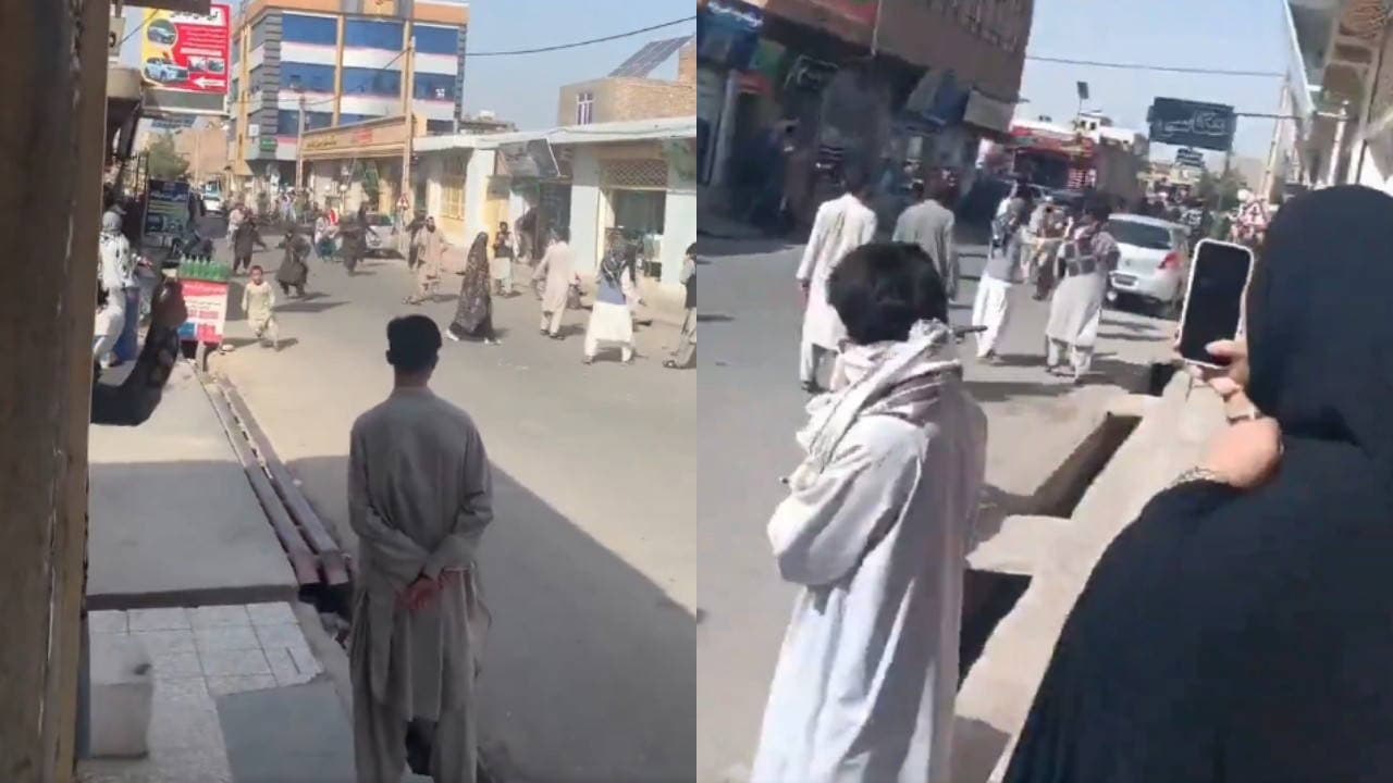 Afganistan’da kıyafet kuralı protestosuna sert müdahale