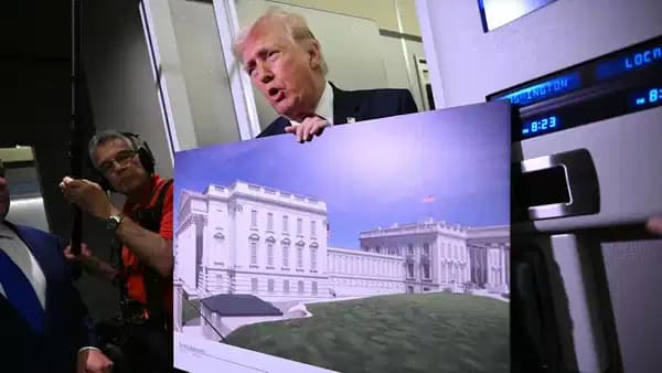 Trump, devlet sırrını ifşa etti: Beyaz Saray’daki balo salonunun altına 'dev askeri kompleks'