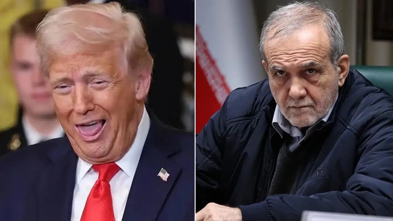 Anlaşma sonrası liderlerden açıklama... Trump 'çok güzel şeyler olacak' derken, Pezeşkiyan 'nihai anlaşma şekillenmedi' dedi