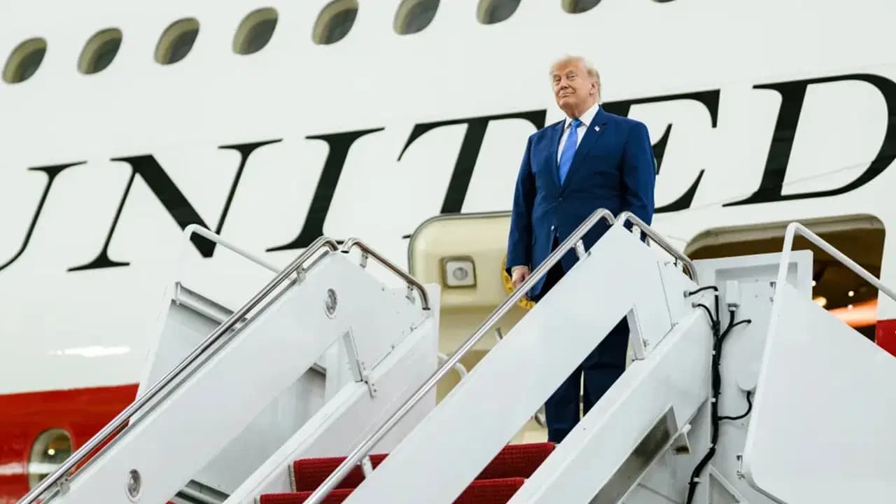 Trump Ankara'ya geldi mi? Trump Türkiye'ye ne zaman gelecek?
