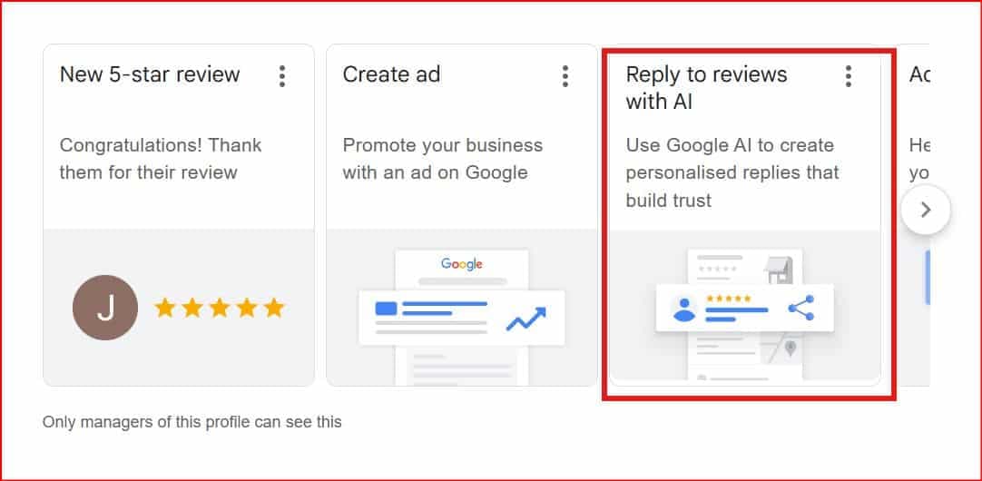 Google İşletme Profili, yorumlara yapay zeka tarafından oluşturulan yanıtları test ediyor