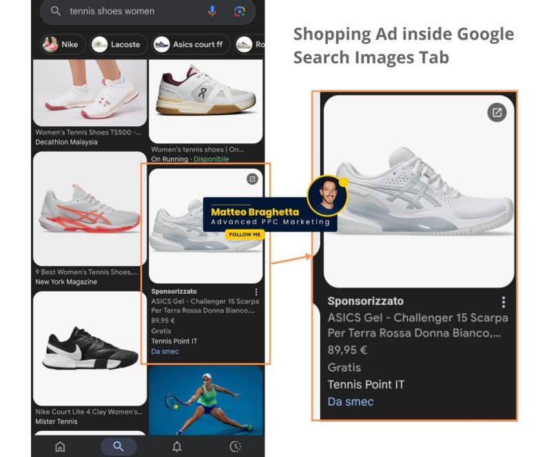 Google, mobil aramadaki Görseller sekmesinde sponsorlu reklamlar göstermeye başlıyor