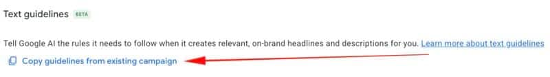 Google Ads, pazarlamacıların AI metin kurallarını kampanyalarda yeniden kullanmasına olanak tanır