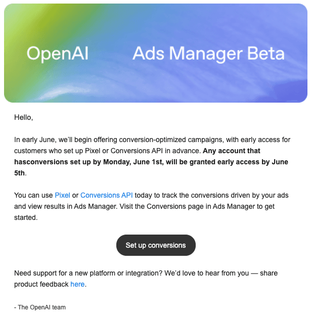 OpenAI, dönüşüm odaklı reklamların ChatGPT'ye geleceğini doğruladı