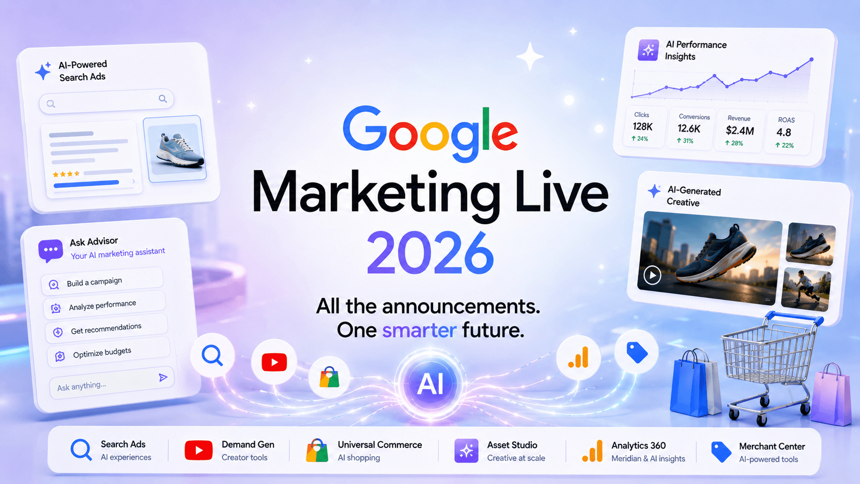 Google Marketing Live 2026: Bilmeniz gereken her şey