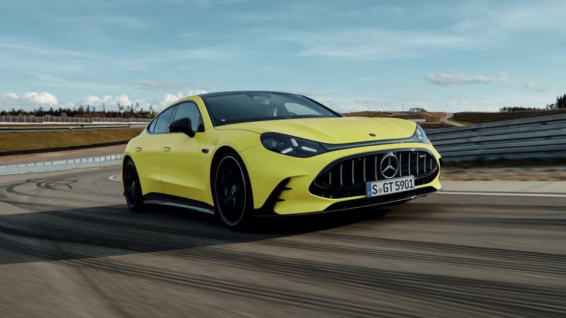 V8'i geçmişte bırakmak: Tamamen elektrikli Mercedes-AMG GT 4 Kapılı