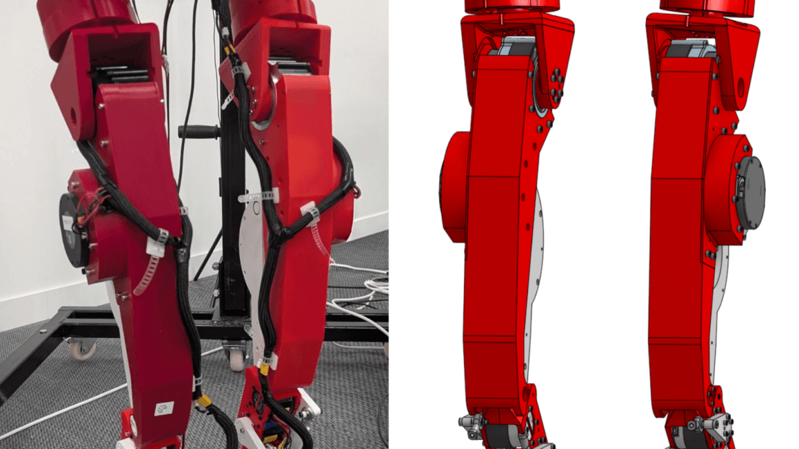 3D yazdırılabilir insansı bacaklar, robotik deneylerinin çılgınca çalışmasına izin veriyor