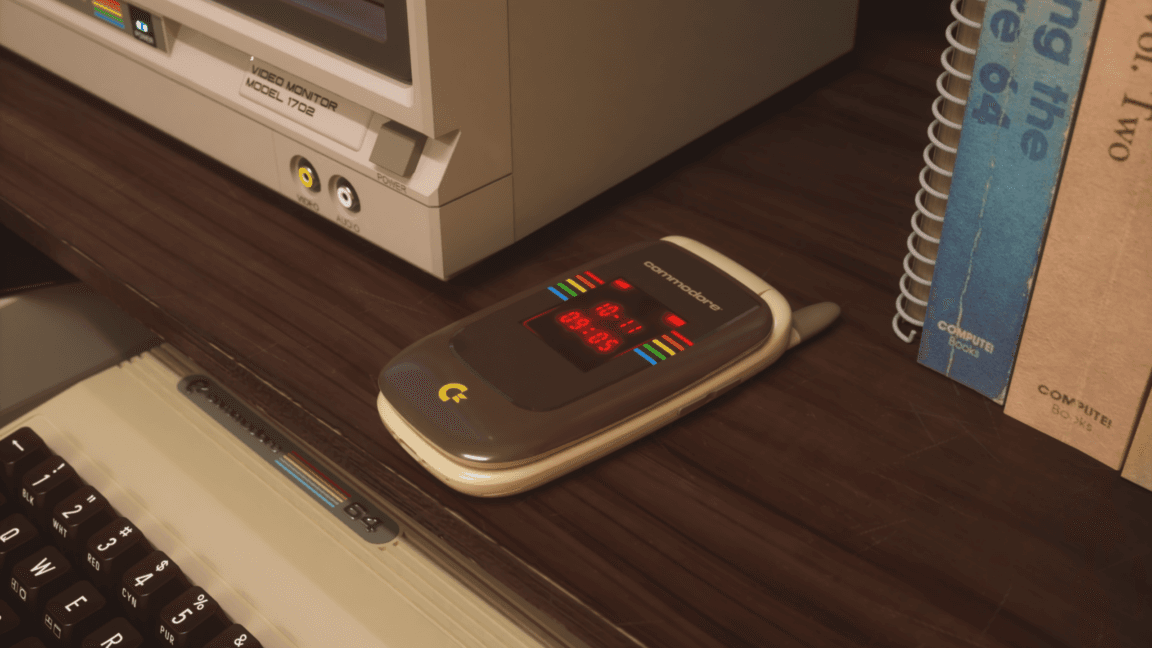 Commodore'un en yeni gadget'ı, sosyal medyayı ve tarayıcıları engelleyen bir kapaklı telefon