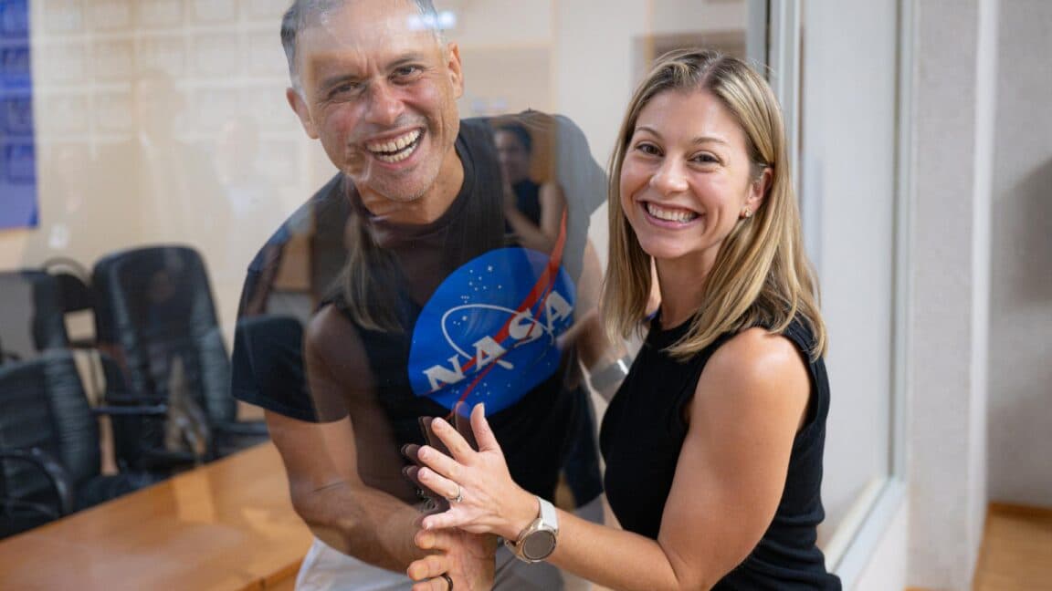 En beklenmedik astronot az önce uzaya gitti
