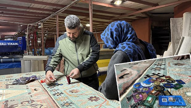 Zonguldak'ta halıdan 21 gram çıktı: 'İlk kez böyle bir şey görüyorum'