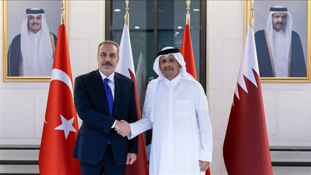 Dışişleri Bakanı Hakan Fida, Katarlı mevkidaşı ile görüştü