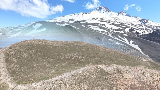 Dağ başındaki karlar eriyince ortaya çıktı | Şehrin en sırlı yerlerinden biri... Uzman isimden Vatikan benzetmesi
