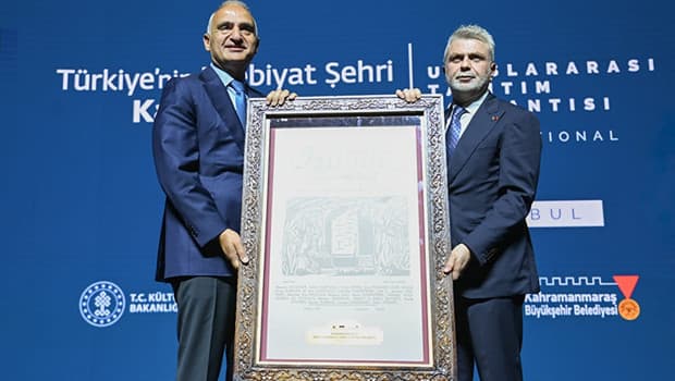 Kahramanmaraş UNESCO'nun “edebiyat şehri” oldu! Cumhurbaşkanı Erdoğan, UNESCO başarısında Kültür ve Turizm Bakanlığı'na teşekkür etti