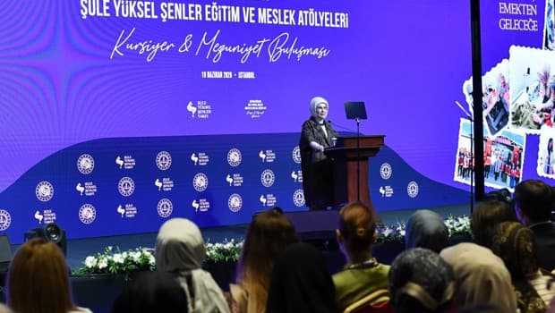 Emine Erdoğan: Kadınların ekonomik hayata katılması, afet sonrası toparlanma döneminde büyük öneme sahiptir
