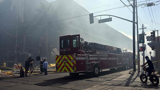 Los Angeles'ta yangın felaketi bir haftadır devam ediyor