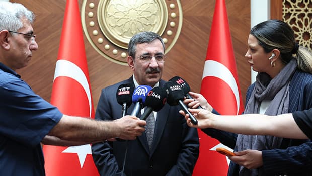 Cumhurbaşkanı Yardımcısı Yılmaz: Bölgemizde savaş istemiyoruz, istikrar istiyoruz