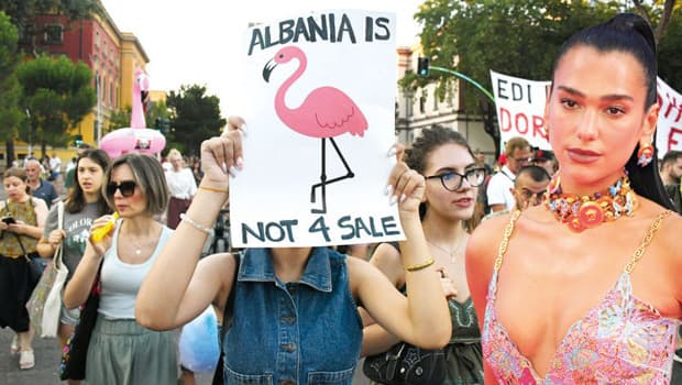 Protestolara destek verdi