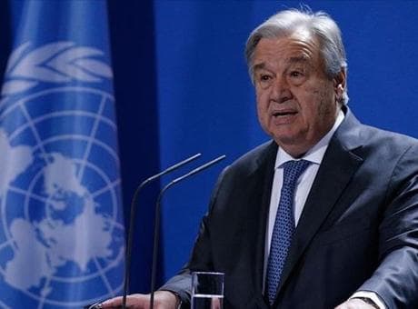 BM Genel Sekreteri Guterres, Filistin Başbakanı Mustafa ile bir araya geldi