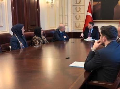 Adalet Bakanı Gürlek, İstanbul 2 No'lu Barosunun başkan ve yönetimi ile görüştü