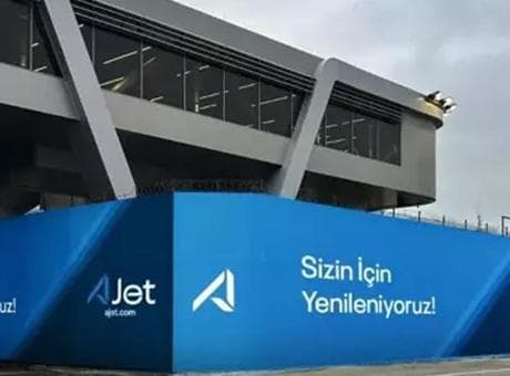AJet'in CIP salonu yenileniyor