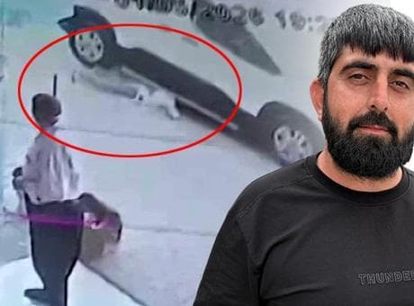 Faciadan dönüldü! Terliğini almak için aracın altına giren çocuk ezilmekten son anda kurtarıldı
