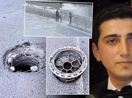 Rögar kapağı faciası! Mühendisin ölümüne neden olan kazanın görüntüleri ortaya çıktı