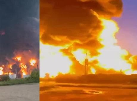 Ukrayna'dan Rusya'ya İHA saldırısı! 'Petrol tesisi vuruldu'