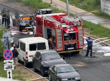 Rusya'da bombalı saldırı! Sokağın ortasında infilak etti: Can kaybı var