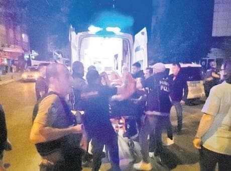 KADES ihbarına giden polise silahlı saldırı