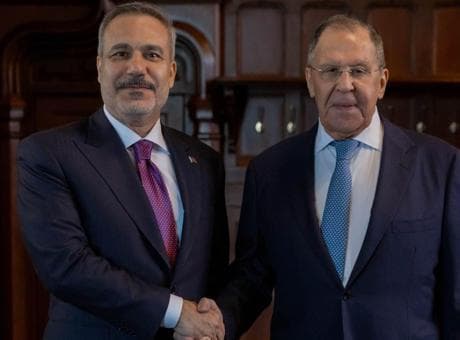Dışişleri Bakanı Hakan Fidan, Moskova’da Rus mevkidaşı Lavrov ile basın toplantısı düzenliyor