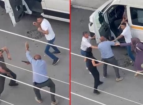 Bir söz ortalığı karıştırdı! Ankara'da sokak ortasında dehşet: Sopa ve silahlar devreye girdi