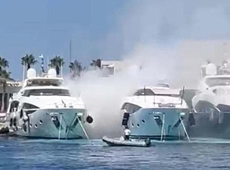 Bodrum Marina'da lastik botta patlama! 1 yaralı
