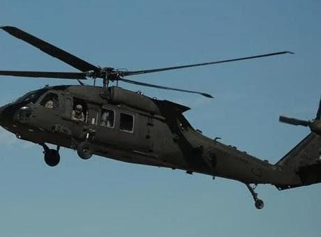 Washington'da hareketli dakikalar! Askeri helikopter acil iniş yaptı