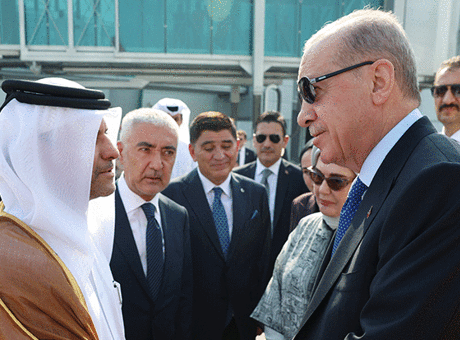 Cumhurbaşkanı Erdoğan Katar'da
