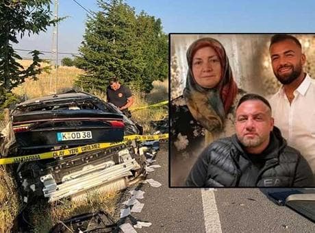 Erten ailesinin öldüğü kazada yürek yakan detay! 3 yaşındaki kızının son sözü kahretti